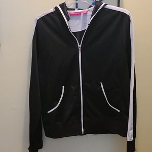 Gloria Vanderbilt Silky Hooded Jacket